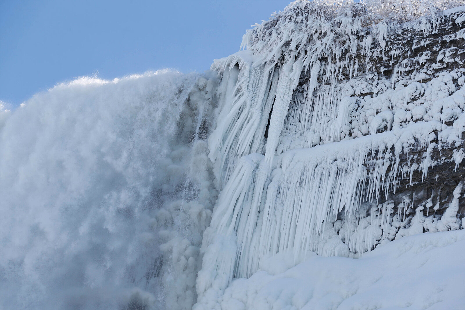 Winter falls